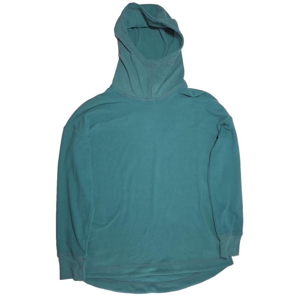 Teal Hooded DIP Woman's Small Hoodie